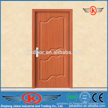 JK-P9038 Puerta pvc de laminado laminado en mdf interior